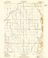 Glenn California Historical topographic map, 1:24000 scale, 7.5 X 7.5 Minute, Year 1951