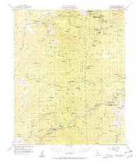 Glennville California Historical topographic map, 1:62500 scale, 15 X 15 Minute, Year 1956