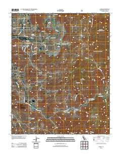 Globe California Historical topographic map, 1:24000 scale, 7.5 X 7.5 Minute, Year 2012