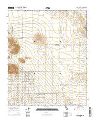 Goat Mountain California Current topographic map, 1:24000 scale, 7.5 X 7.5 Minute, Year 2015