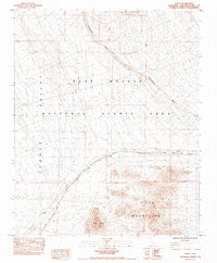 Goffs California Historical topographic map, 1:24000 scale, 7.5 X 7.5 Minute, Year 1984