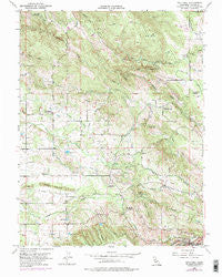 Gold Hill California Historical topographic map, 1:24000 scale, 7.5 X 7.5 Minute, Year 1954