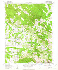 Gold Hill California Historical topographic map, 1:24000 scale, 7.5 X 7.5 Minute, Year 1954