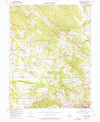 Gold Hill California Historical topographic map, 1:24000 scale, 7.5 X 7.5 Minute, Year 1954