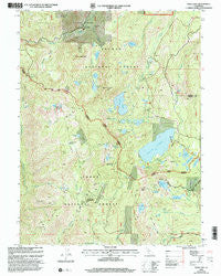 Gold Lake California Historical topographic map, 1:24000 scale, 7.5 X 7.5 Minute, Year 2000
