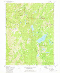Gold Lake California Historical topographic map, 1:24000 scale, 7.5 X 7.5 Minute, Year 1981