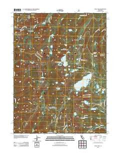 Gold Lake California Historical topographic map, 1:24000 scale, 7.5 X 7.5 Minute, Year 2012