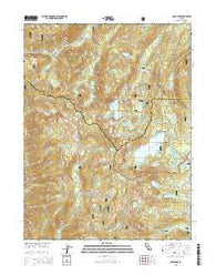 Gold Lake California Current topographic map, 1:24000 scale, 7.5 X 7.5 Minute, Year 2015