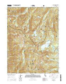 Gold Lake California Current topographic map, 1:24000 scale, 7.5 X 7.5 Minute, Year 2015