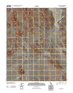 Goldstone California Historical topographic map, 1:24000 scale, 7.5 X 7.5 Minute, Year 2012