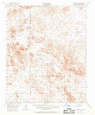 Goldstone Lake California Historical topographic map, 1:62500 scale, 15 X 15 Minute, Year 1948