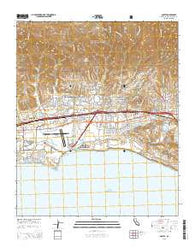 Goleta California Current topographic map, 1:24000 scale, 7.5 X 7.5 Minute, Year 2015