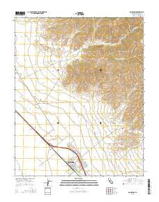 Gonzales California Current topographic map, 1:24000 scale, 7.5 X 7.5 Minute, Year 2015