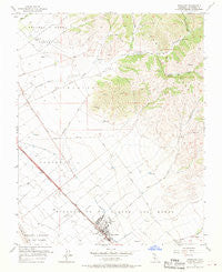 Gonzales California Historical topographic map, 1:24000 scale, 7.5 X 7.5 Minute, Year 1955
