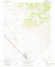 Gonzales California Historical topographic map, 1:24000 scale, 7.5 X 7.5 Minute, Year 1955