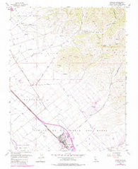 Gonzales California Historical topographic map, 1:24000 scale, 7.5 X 7.5 Minute, Year 1955