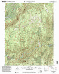 Goodyears Bar California Historical topographic map, 1:24000 scale, 7.5 X 7.5 Minute, Year 2000