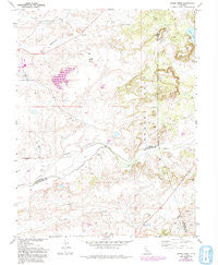 Goose Creek California Historical topographic map, 1:24000 scale, 7.5 X 7.5 Minute, Year 1968