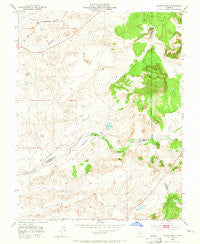 Goose Creek California Historical topographic map, 1:24000 scale, 7.5 X 7.5 Minute, Year 1953