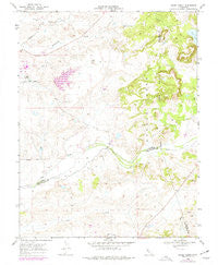 Goose Creek California Historical topographic map, 1:24000 scale, 7.5 X 7.5 Minute, Year 1968