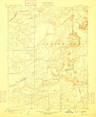 Goose Creek California Historical topographic map, 1:31680 scale, 7.5 X 7.5 Minute, Year 1909