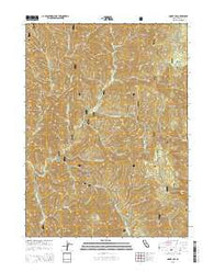 Goose Gap California Current topographic map, 1:24000 scale, 7.5 X 7.5 Minute, Year 2015