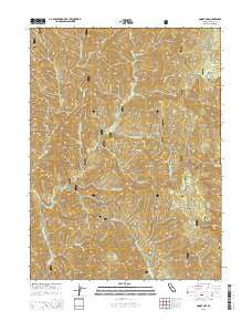 Goose Gap California Current topographic map, 1:24000 scale, 7.5 X 7.5 Minute, Year 2015
