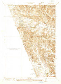 Gorman California Historical topographic map, 1:24000 scale, 7.5 X 7.5 Minute, Year 1933