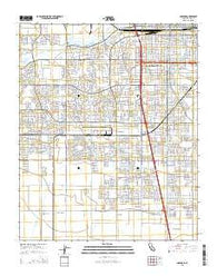 Gosford California Current topographic map, 1:24000 scale, 7.5 X 7.5 Minute, Year 2015