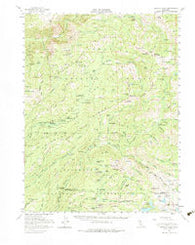Granite Chief California Historical topographic map, 1:62500 scale, 15 X 15 Minute, Year 1953