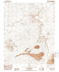 Granite Spring California Historical topographic map, 1:24000 scale, 7.5 X 7.5 Minute, Year 1983