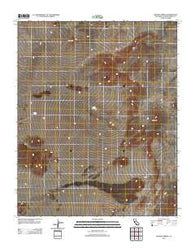 Granite Spring California Historical topographic map, 1:24000 scale, 7.5 X 7.5 Minute, Year 2012