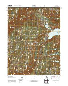 Graniteville California Historical topographic map, 1:24000 scale, 7.5 X 7.5 Minute, Year 2012