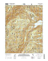 Graniteville California Current topographic map, 1:24000 scale, 7.5 X 7.5 Minute, Year 2015