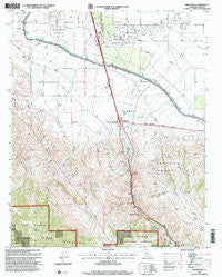 Grapevine California Historical topographic map, 1:24000 scale, 7.5 X 7.5 Minute, Year 1995