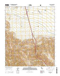Grapevine California Current topographic map, 1:24000 scale, 7.5 X 7.5 Minute, Year 2015