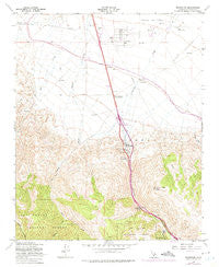 Grapevine California Historical topographic map, 1:24000 scale, 7.5 X 7.5 Minute, Year 1958