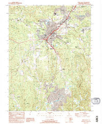Grass Valley California Historical topographic map, 1:24000 scale, 7.5 X 7.5 Minute, Year 1995