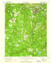 Grass Valley California Historical topographic map, 1:62500 scale, 15 X 15 Minute, Year 1949