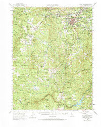 Grass Valley California Historical topographic map, 1:62500 scale, 15 X 15 Minute, Year 1949