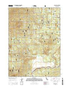 Grass Lake California Current topographic map, 1:24000 scale, 7.5 X 7.5 Minute, Year 2015