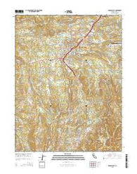 Grass Valley California Current topographic map, 1:24000 scale, 7.5 X 7.5 Minute, Year 2015