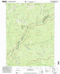 Grasshopper Ridge California Historical topographic map, 1:24000 scale, 7.5 X 7.5 Minute, Year 2001