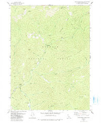 Grasshopper Ridge California Historical topographic map, 1:24000 scale, 7.5 X 7.5 Minute, Year 1979