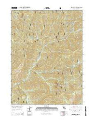 Grasshopper Ridge California Current topographic map, 1:24000 scale, 7.5 X 7.5 Minute, Year 2015