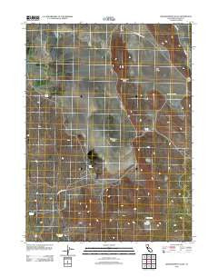 Grasshopper Valley California Historical topographic map, 1:24000 scale, 7.5 X 7.5 Minute, Year 2012