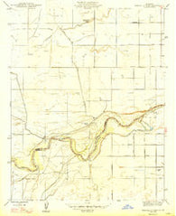Gravelly Ford California Historical topographic map, 1:24000 scale, 7.5 X 7.5 Minute, Year 1947