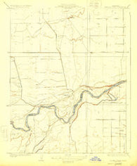 Gravelly Ford California Historical topographic map, 1:31680 scale, 7.5 X 7.5 Minute, Year 1924
