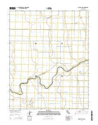 Gravelly Ford California Current topographic map, 1:24000 scale, 7.5 X 7.5 Minute, Year 2015