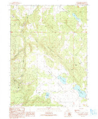 Graven Ridge California Historical topographic map, 1:24000 scale, 7.5 X 7.5 Minute, Year 1990